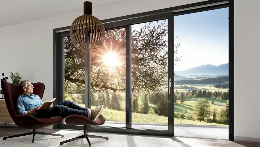 Schüco PVC Sürme Kapı